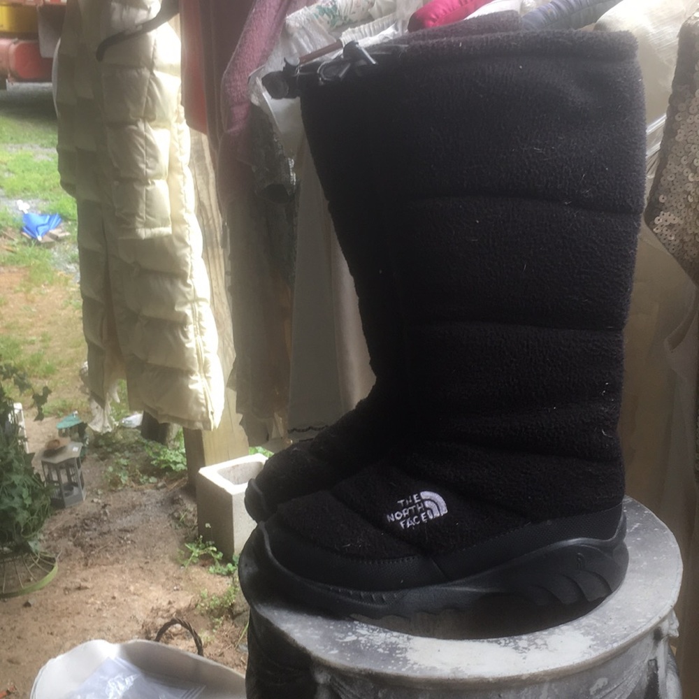 the North Face Winter Knee high Boots.